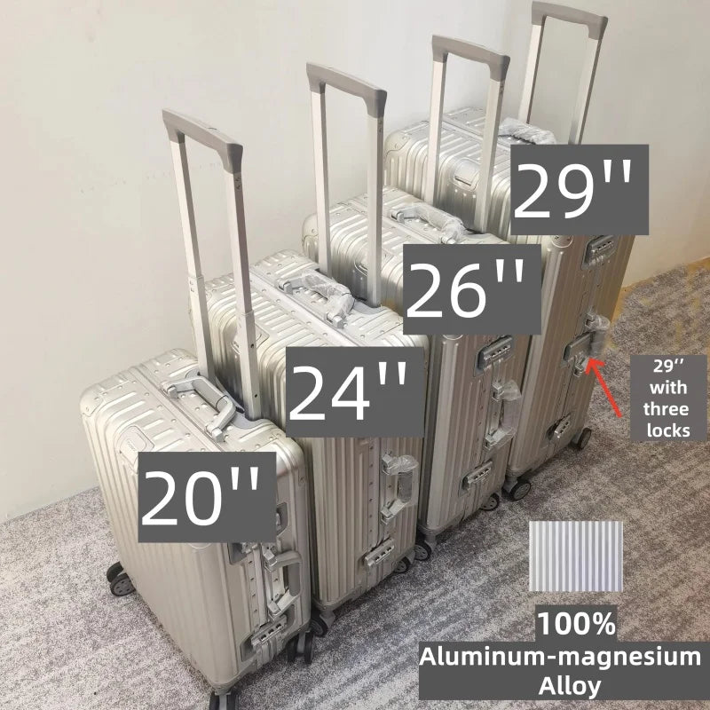 ZENTOOL™ Aluminum Suitcase