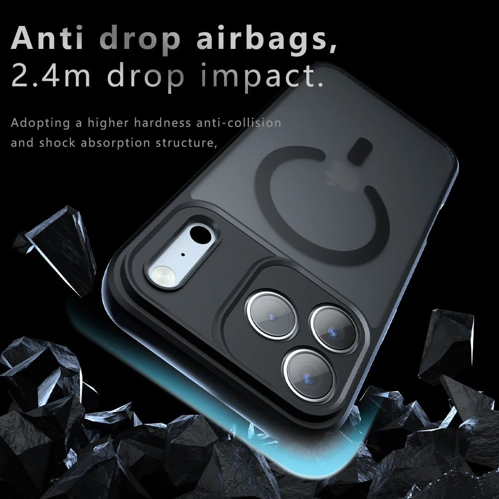 ZENTOOL™ Magsafe Magnetic Wireless Charging Matte Back Cover