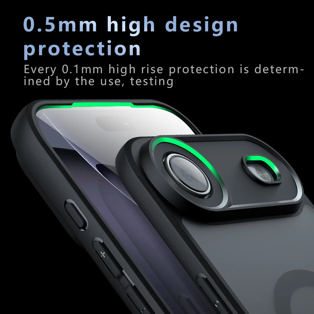 ZENTOOL™ Magsafe Magnetic Wireless Charging Matte Back Cover