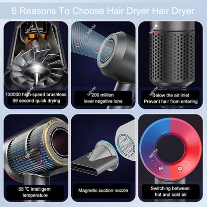 ZOYRA™ AirPro 5in1 High Performance Hair Dryer