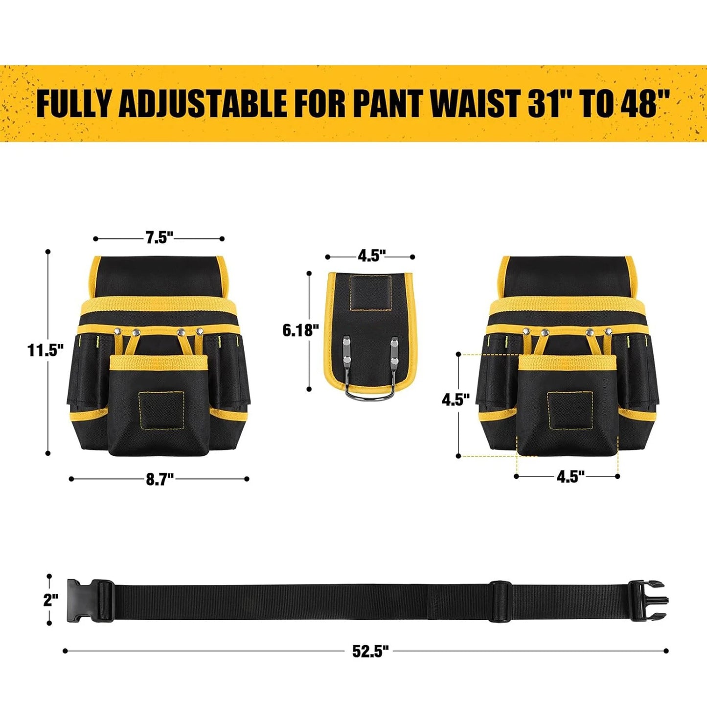ZENTOOL™ Tool Belt Bag