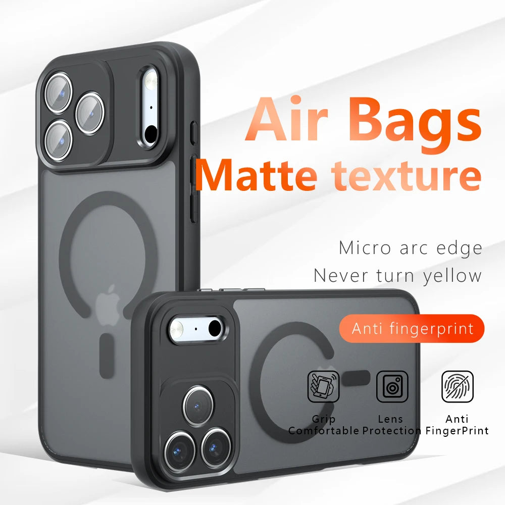 ZENTOOL™ Magsafe Magnetic Wireless Charging Matte Back Cover