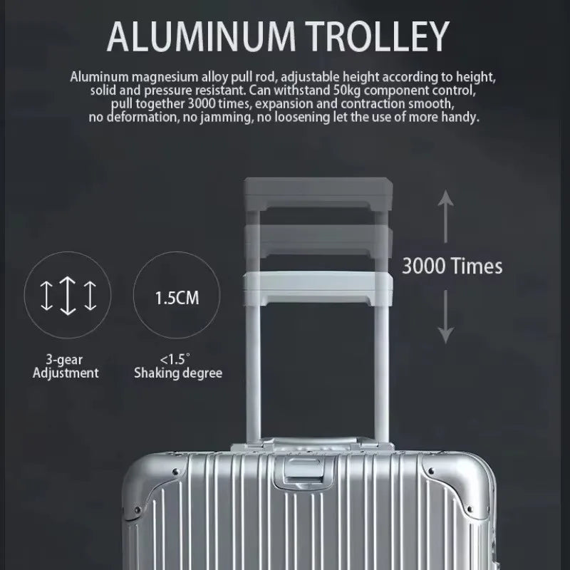 ZENTOOL™ Aluminum Suitcase