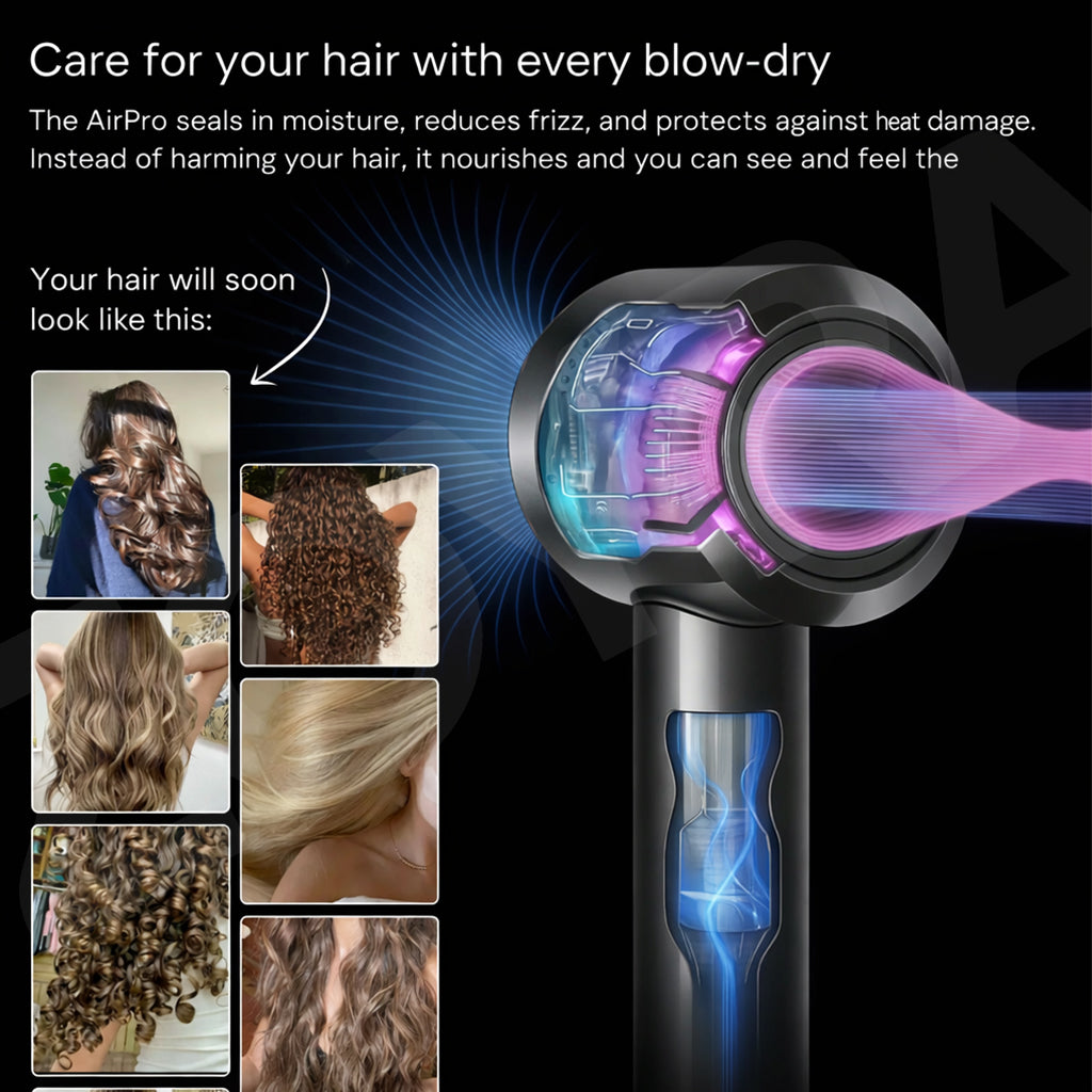 ZOYRA™ AirPro 5in1 High Performance Hair Dryer